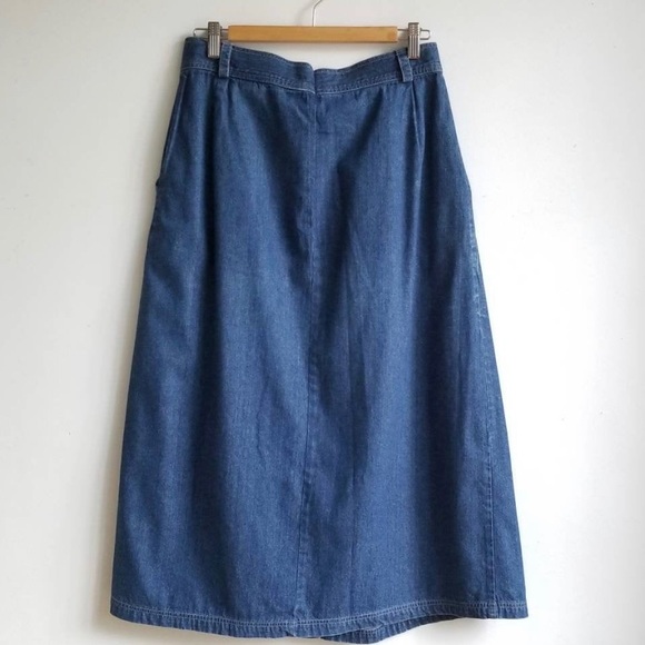 Vintage 80’s Denim Skirt - Picture 4 of 4